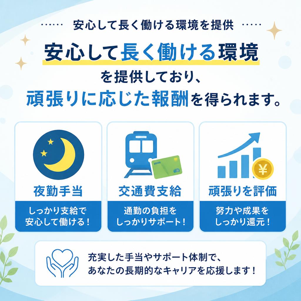 充実の福利厚生